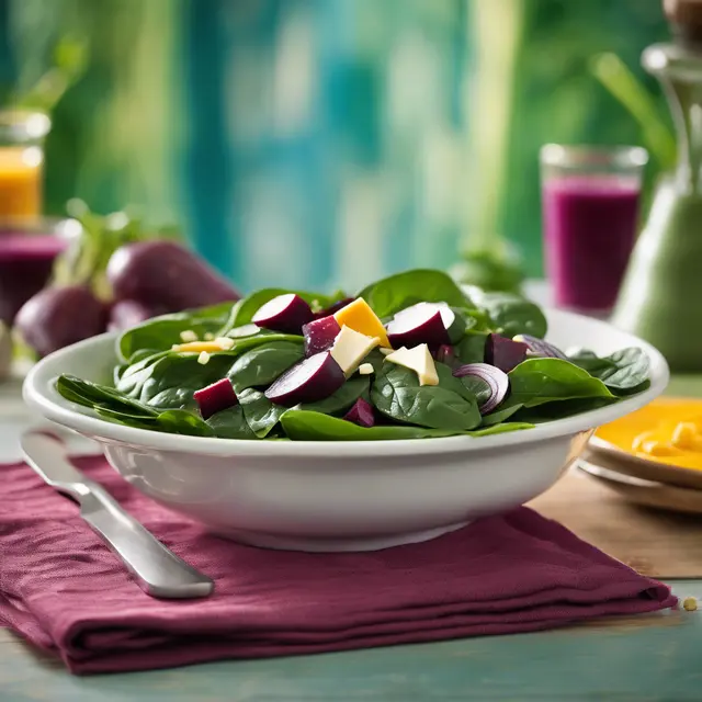 Foto de Spinach and Cheese Salad