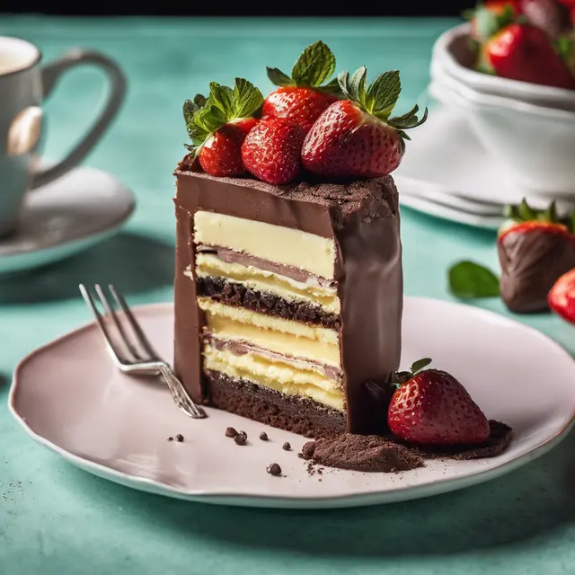 Foto de Café Cake with Chocolate