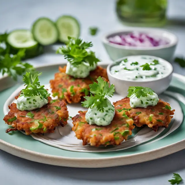 Foto de Tuna Fritters with Cucumber