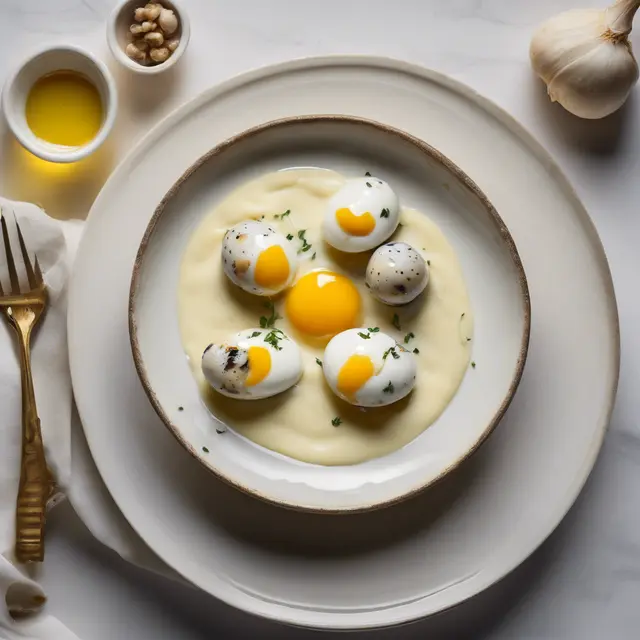 Foto de Quail Eggs with Garlic-Mayonnaise