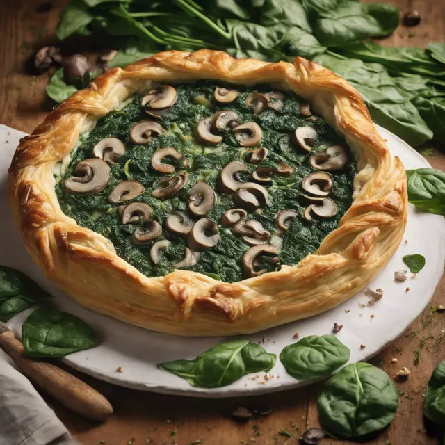 Foto de Spinach and Mushroom Ring