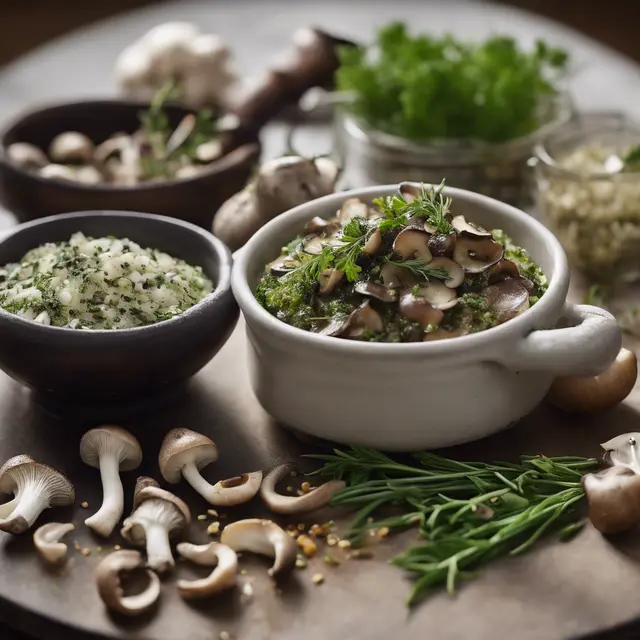 Foto de Herb-Infused Mushroom Condiment