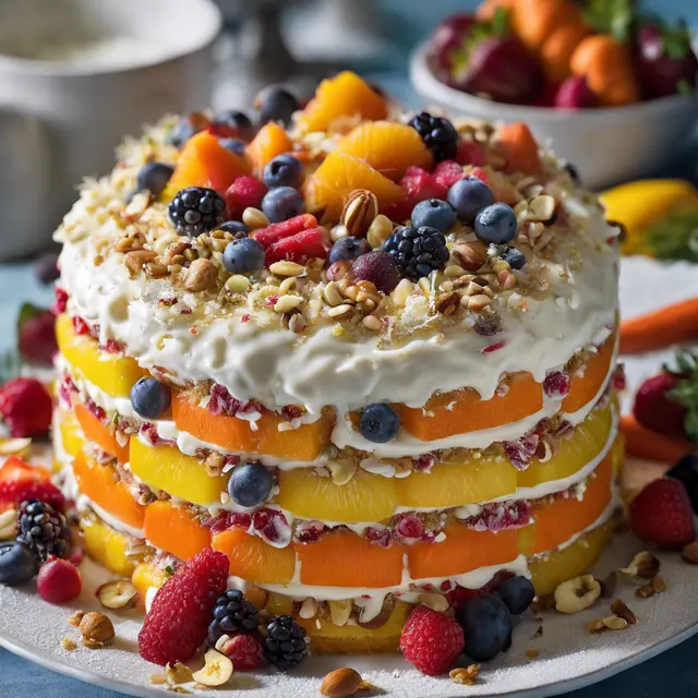 Foto de Fruit Salad Cake