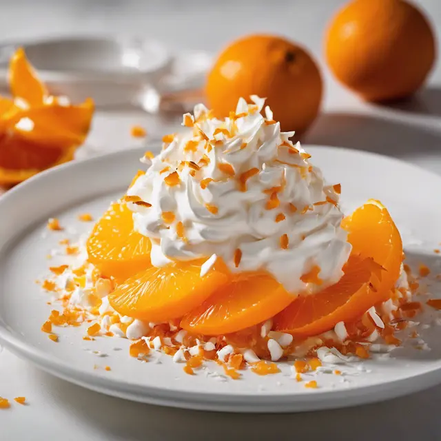 Foto de Orange with Whipped Cream