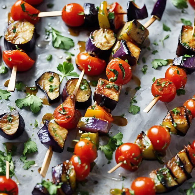 Foto de Tomato and Eggplant Skewers