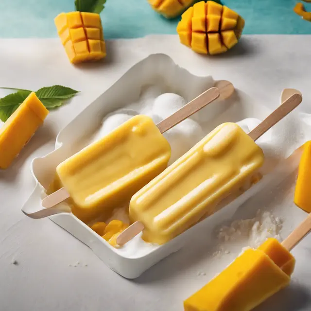 Foto de Yogurt Popsicles with Mango