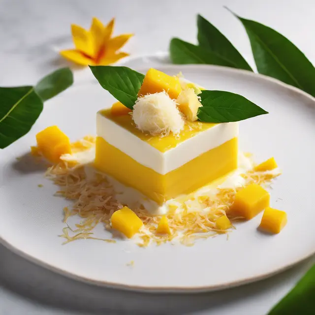 Foto de Cassava Cream with Mango