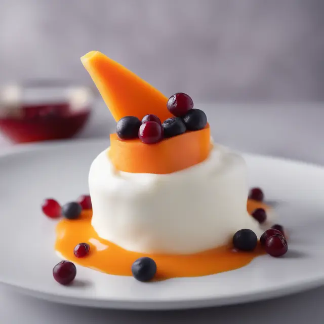 Foto de Papaya Cream with Cranberries