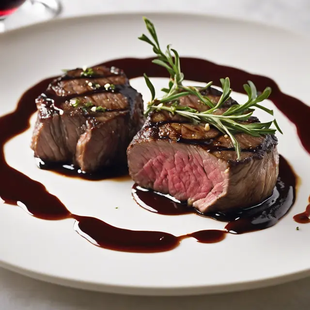 Foto de Mignon File Steak with Fig Glaze