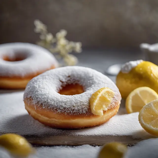 Foto de Doughnuts with Confectioner's Sugar