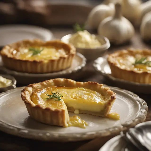 Foto de Garlic Brie Tart