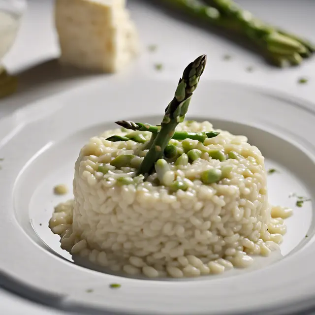 Foto de Brie and Asparagus Risotto