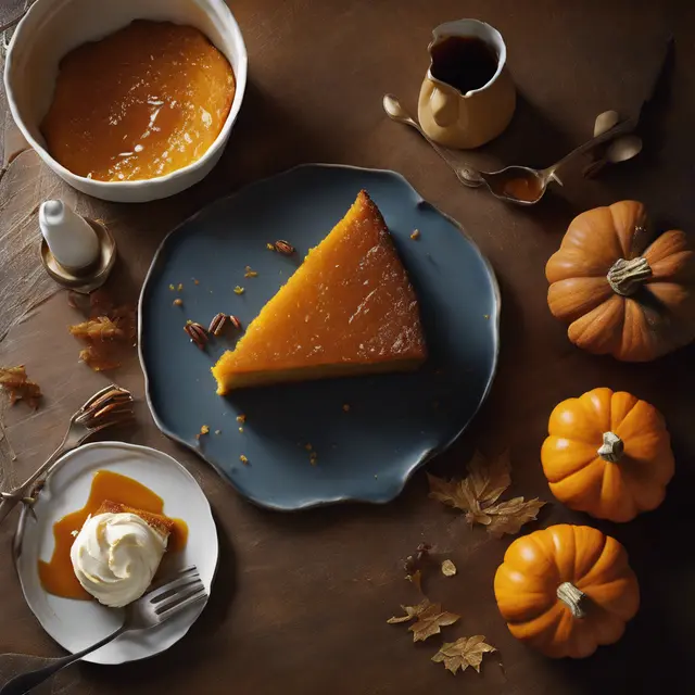 Foto de Upside-Down Pumpkin Cake