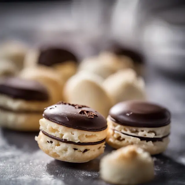 Foto de Macaroon-filled Biscuits