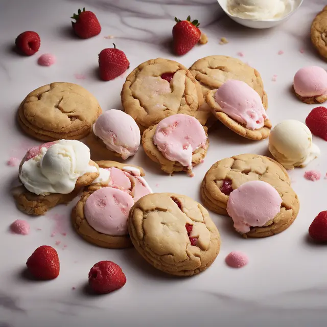 Foto de Filled Cookies with Ice Cream