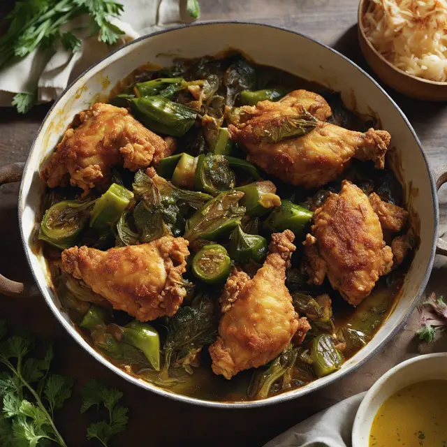 Foto de Chicken with Okra