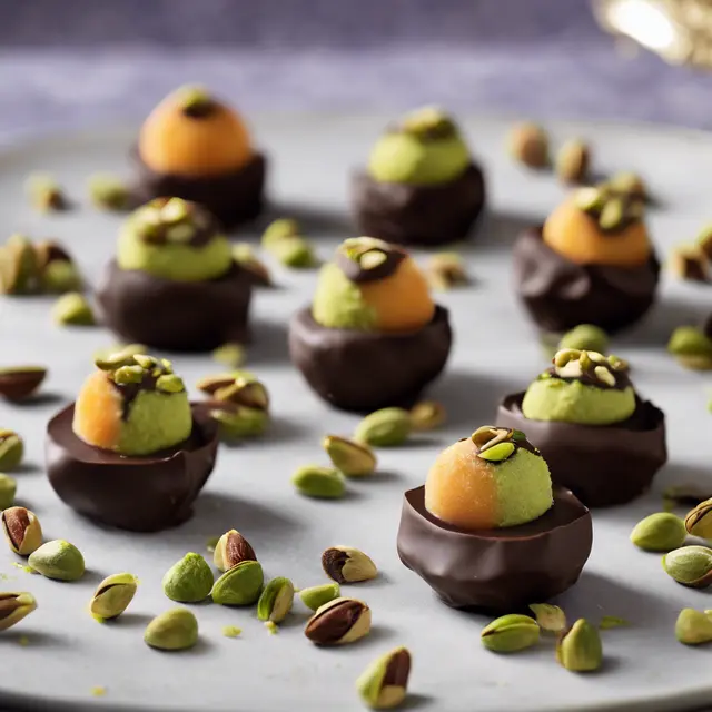 Foto de Apricot and Pistachio Truffle