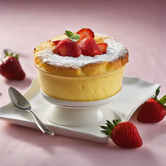 Foto de Pineapple and Strawberry Soufflé