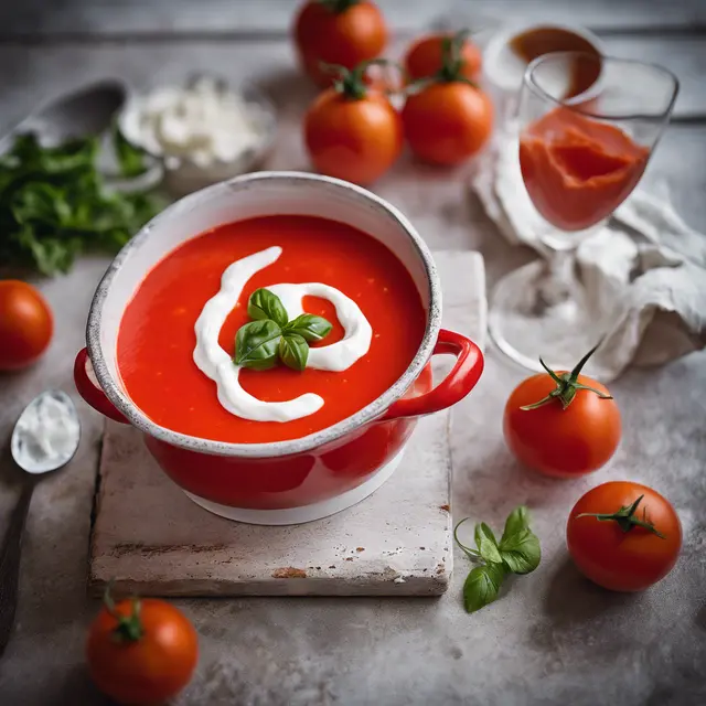 Foto de Cold Tomato Soup