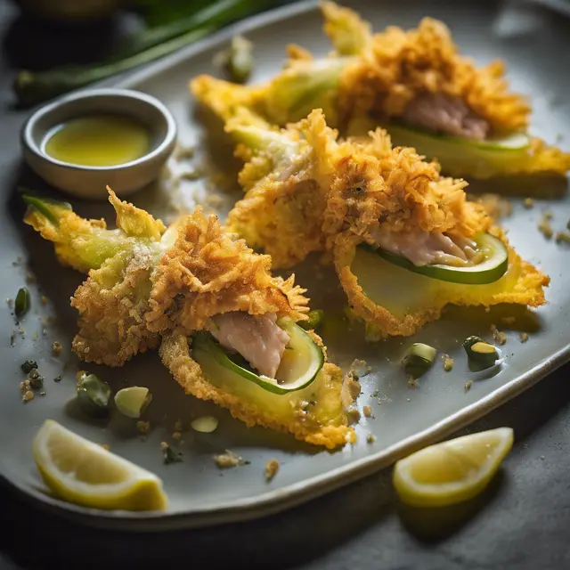 Foto de Zucchini Blossom Stuffed with Tuna