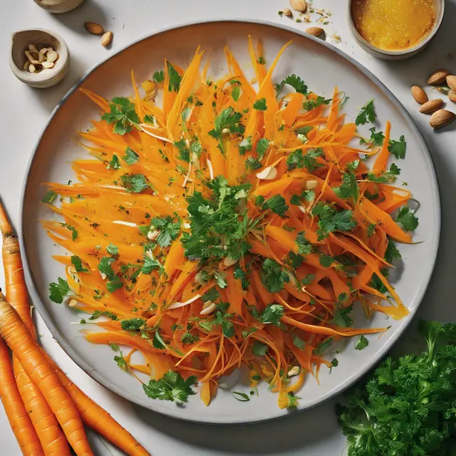 Foto de Carrot Salad with Ginger and Parsley