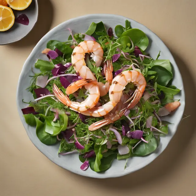 Foto de Racoon Salad with Shrimp