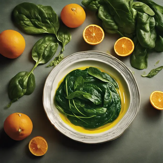 Foto de Spinach with Orange