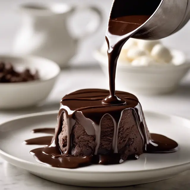 Foto de Chocolate Fudge Sauce for Ice Cream