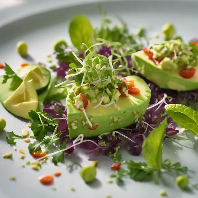 Foto de Cress and Avocado Salad