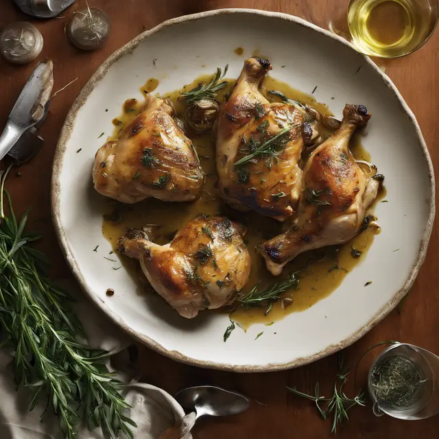 Foto de Chicken Braised with Tarragon