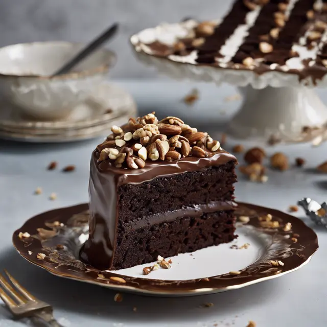 Foto de Chocolate Cake with Nuts