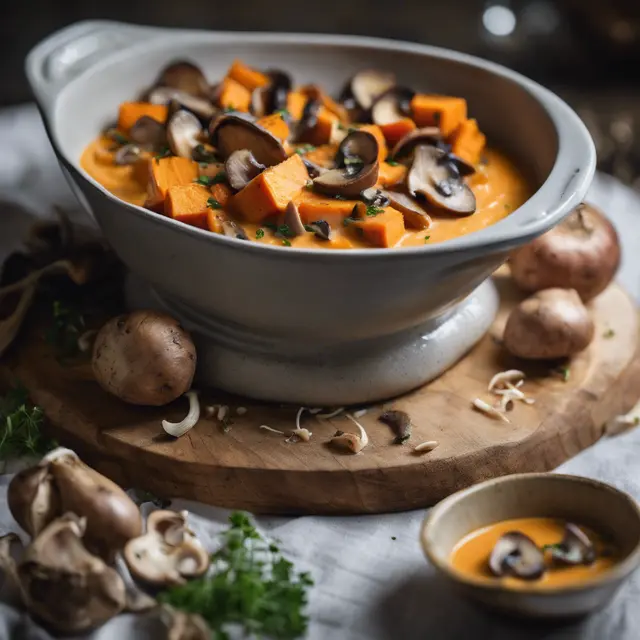 Foto de Sweet Potato and Mushroom Cream