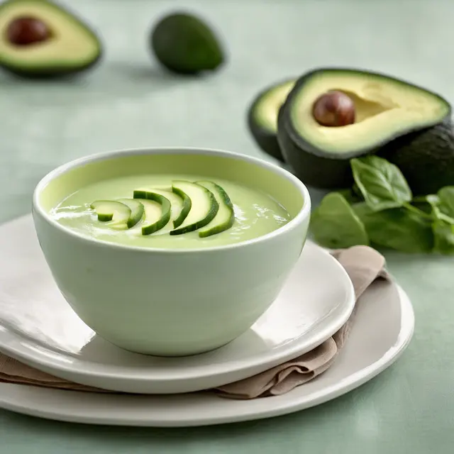 Foto de Avocado and Cucumber Soup