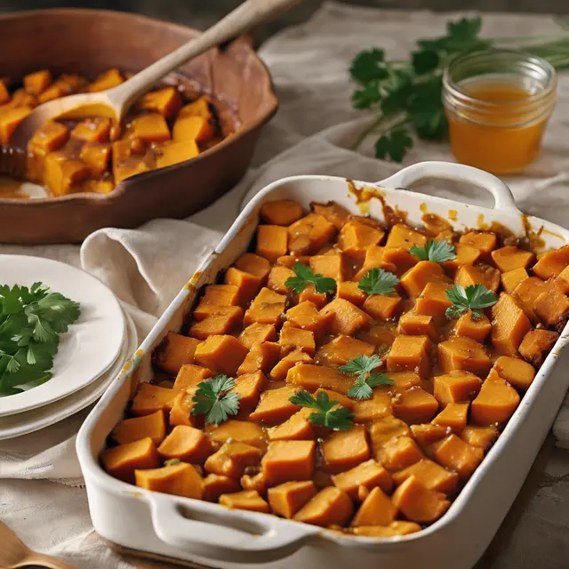 Foto de Sweet Potato Casserole with Honey