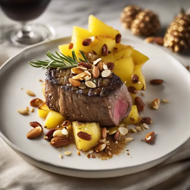 Foto de Pineapple with Filet Mignon