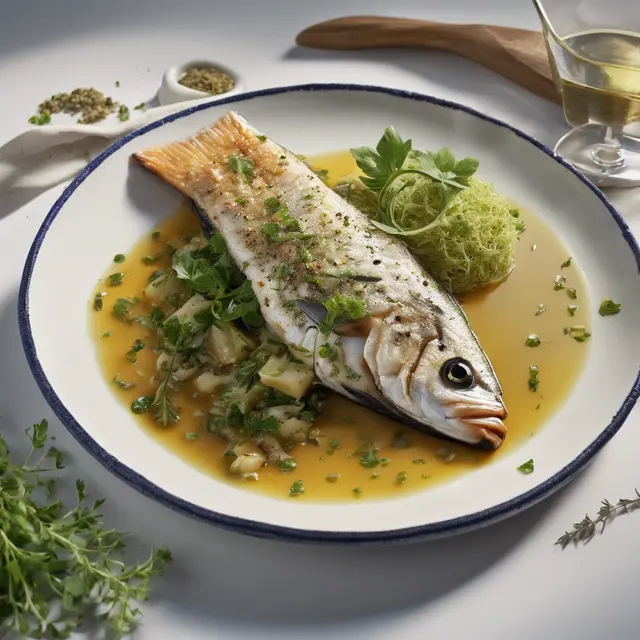 Foto de Pan-Fried Fish with Oregano