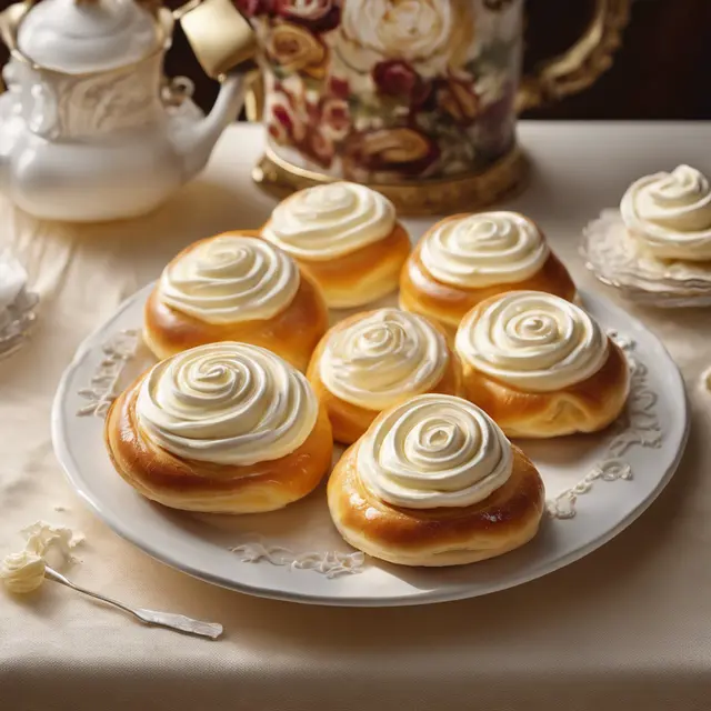 Foto de Sweet Pastry with Confectioner's Cream