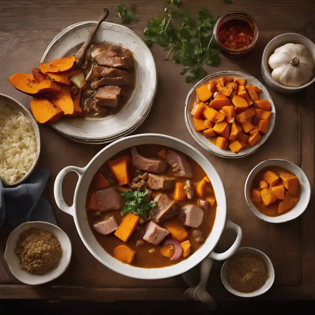 Foto de Pork and Sweet Potato Stew