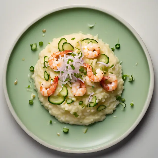 Foto de Grits with Shrimp Salad