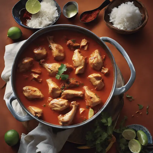 Foto de Coco Chicken Stew with Dendê and Coconut Milk