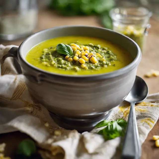 Foto de Corn Pesto Soup