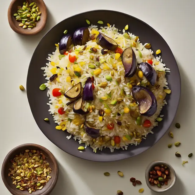 Foto de Rice with Eggplant and Cinnamon