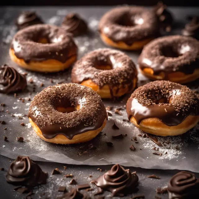 Foto de Chocolate Doughnuts