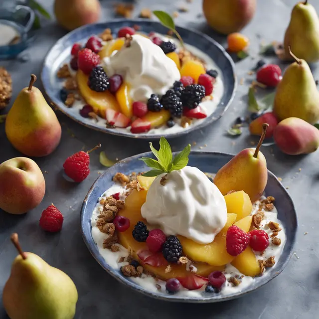 Foto de Fruit with Yogurt Cream