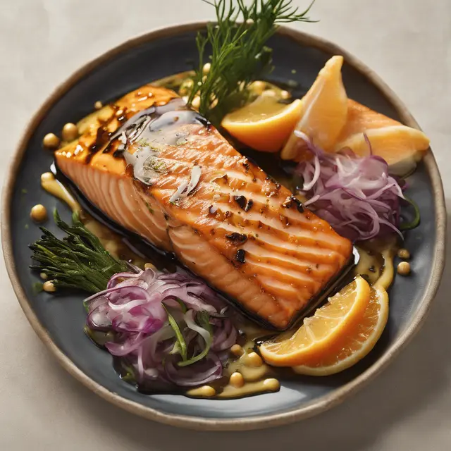 Foto de Grilled Salmon with Ginger