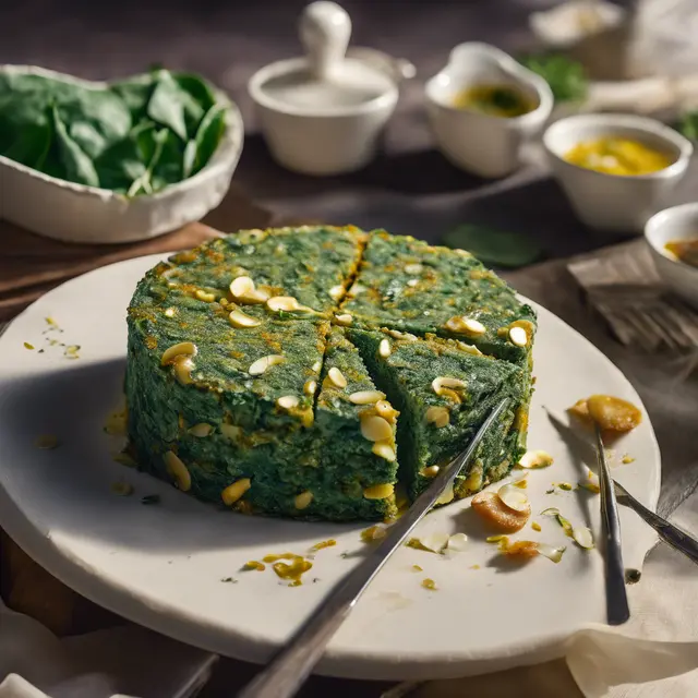 Foto de Palmito and Spinach Cake with Garlic