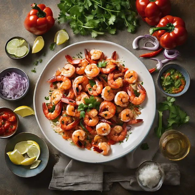 Foto de Shrimp with Smoky Peppers