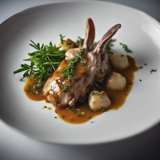 Foto de Braised Rabbit with Garlic