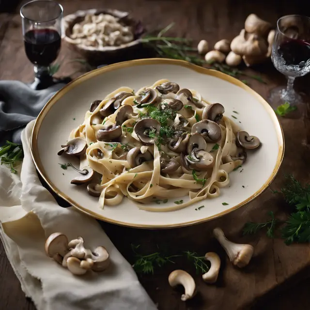 Foto de Palmito Fungus Fettuccine