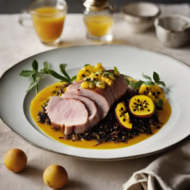 Foto de Pork Loin with Passionfruit